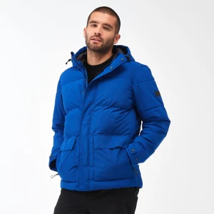 Regatta Regatta Kurtka męska zimowa pikowana Falkner Niebieski, Rozmiar: