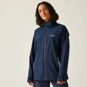 Regatta Regatta Kurtka przeciwdeszczowa damska Bosfield III Niebieski, Rozmiar: