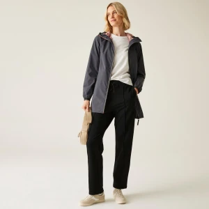 Regatta   Kurtka przeciwdeszczowa damska Lioka Szary, Rozmiar: