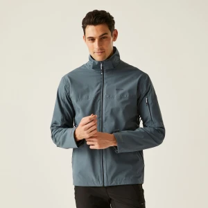 Regatta   Kurtka przeciwdeszczowa męska Bosfield III Niebieski, Rozmiar: