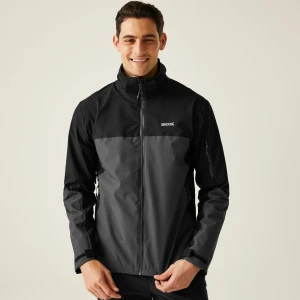 Regatta Regatta Kurtka przeciwdeszczowa męska Bosfield III Szary, Rozmiar: