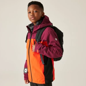 Regatta Regatta Kurtka zimowa chłopięca 3 w 1 z latarką LED Trekktain II Pomarańczowy, Rozmiar: