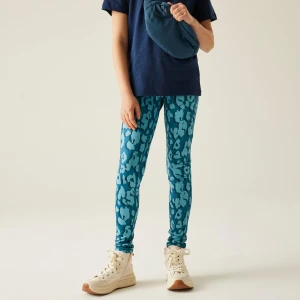 Regatta Regatta Legginsy dziecięce ocieplane Barlia Winter Niebieski, Rozmiar: