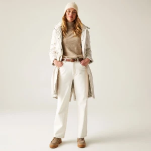 Regatta Regatta Płaszcz damski przejściowy ocieplany przeciwdeszczowy Yannta Beżowe, Rozmiar: