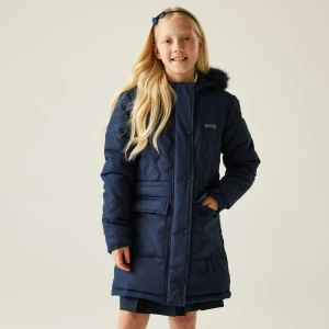 Regatta Regatta Płaszcz dziecięcy zimowy Fabrizia II Niebieski, Rozmiar: