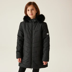 Regatta Regatta Płaszcz zimowy  dziecięcy Fabrizia Czarny, Rozmiar: