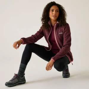 Regatta Regatta Polar damski rozsuwany Newhill Różowy, Rozmiar: