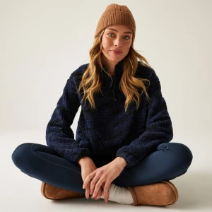 Regatta Regatta Polar damski z suwakiem 1/2 Frankie Borg Niebieski, Rozmiar: