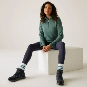 Regatta Regatta Polar damski z suwakiem 1/2 Sweethart Zielony, Rozmiar: