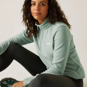 Regatta Regatta Polar damski z suwakiem 1/2 Sweethart Zielony, Rozmiar: