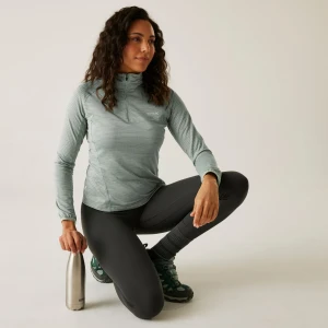 Regatta Regatta Polar damski z suwakiem 1/2 Yonder II Zielony, Rozmiar: