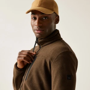 Regatta Regatta Polar męski rozsuwany Aidey Brązowy, Rozmiar: