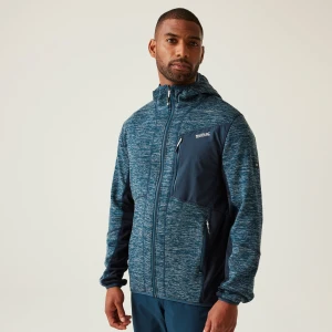 Regatta   Polar męski rozsuwany Alven Niebieski, Rozmiar: