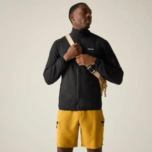 Regatta Regatta Polar męski rozsuwany Baslinn Czarny, Rozmiar: