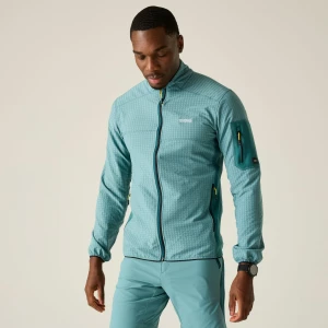 Regatta Regatta Polar męski rozsuwany Baslinn Zielony, Rozmiar: