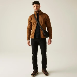 Regatta Regatta Polar męski rozsuwany Branleigh Brązowy, Rozmiar: