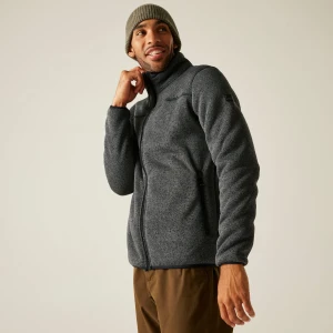 Regatta Regatta Polar męski rozsuwany Branleigh Czarny, Rozmiar: