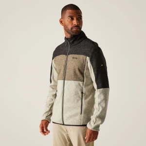 Regatta Regatta Polar męski rozsuwany Elram Brązowy, Rozmiar: