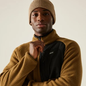 Regatta Regatta Polar męski rozsuwany Frankie Borg Brązowy, Rozmiar: