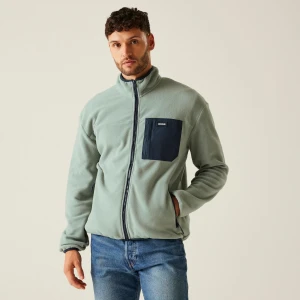 Regatta Regatta Polar męski rozsuwany Frankie Szary, Rozmiar: