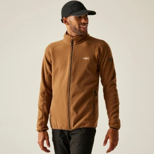 Regatta Regatta Polar męski rozsuwany Hadfield Brązowy, Rozmiar: