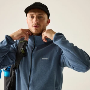 Regatta Regatta Polar męski rozsuwany Hadfield Niebieski, Rozmiar: