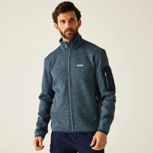 Regatta Regatta Polar męski rozsuwany Newhill Niebieski, Rozmiar: