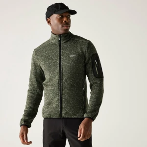 Regatta Regatta Polar męski rozsuwany Newhill Zielony, Rozmiar: