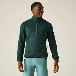 Regatta Regatta Polar męski rozsuwany Newhill Zielony, Rozmiar: