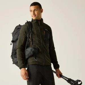 Regatta Regatta Polar męski rozsuwany Scaris Zielony, Rozmiar: