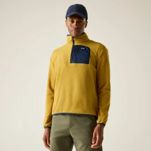 Regatta Regatta Polar męski z suwakiem 1/2 Frankie Żółty, Rozmiar: