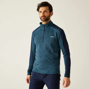 Regatta Regatta Polar męski z suwakiem 1/2 Hepley Niebieski, Rozmiar: