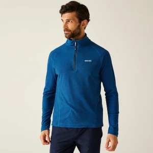 Regatta   Polar męski z suwakiem 1/2 Montes Niebieski, Rozmiar: