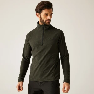 Regatta Regatta Polar męski z suwakiem 1/2 Montes Zielony, Rozmiar: