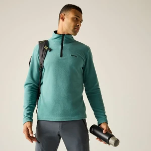 Regatta Regatta Polar męski z suwakiem 1/2 Thompson Zielony, Rozmiar: