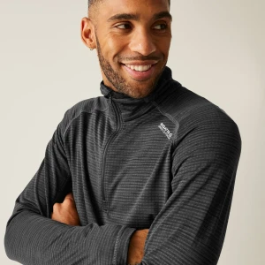 Regatta   Polar męski z suwakiem 1/2 Yonder II Szary, Rozmiar: