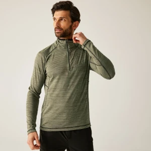 Regatta   Polar męski z suwakiem 1/2 Yonder II Zielony, Rozmiar: