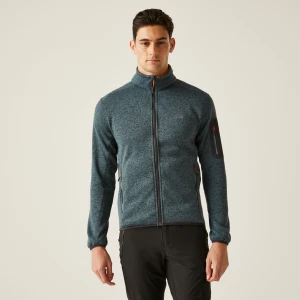 Regatta Regatta Polar męski z suwakiem Newhill Niebieski, Rozmiar: