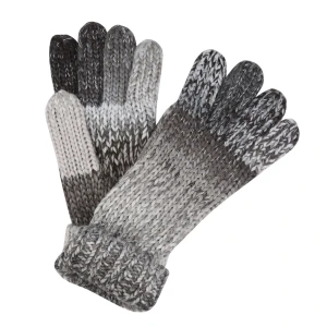 Regatta Regatta Rękawiczki damskie dzianinowe Frosty Gloves VI Czarny, Rozmiar: S/M