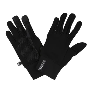 Regatta Regatta Rękawiczki do smartfona Stretch Gloves II Czarny, Rozmiar:
