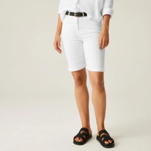 Regatta Regatta Spodenki damskie Erdre Biały, Rozmiar: