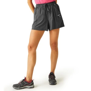 Regatta Regatta Spodenki damskie Travel Light Packaway przeciw insektom Szary, Rozmiar: