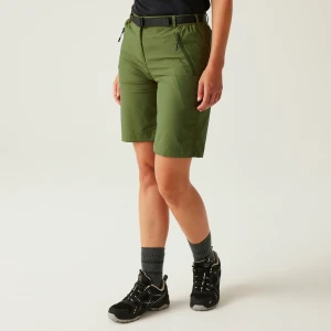 Regatta Regatta Spodenki damskie Xert Zielony, Rozmiar: