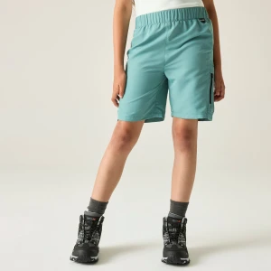 Regatta Regatta Spodenki dziecięce Sorcer III Zielony, Rozmiar: