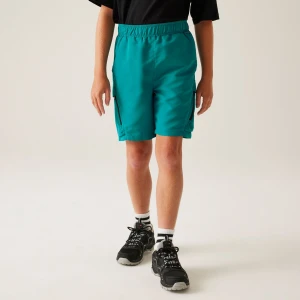 Regatta Regatta Spodenki dziecięce Sorcer III Zielony, Rozmiar: