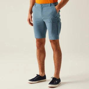 Regatta Spodenki męskie Bendrick Niebieski, Rozmiar: