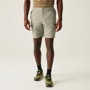 Regatta Regatta Spodenki męskie trekkingowe Leesville III Beżowe, Rozmiar: