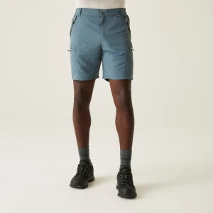 Regatta Regatta Spodenki męskie trekkingowe Leesville III Niebieski, Rozmiar: