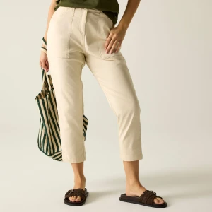 Regatta Regatta Spodnie damskie capri Shorebella Biały, Rozmiar: