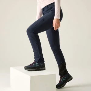 Regatta Spodnie damskie trekkingowe Mountain III Niebieski, Rozmiar: